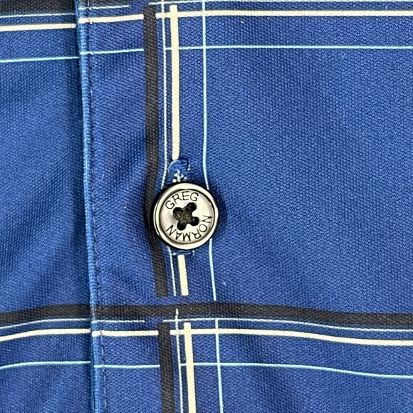 Greg Norman Polo Mens Extra Large Golf Golfing Play Dry Short-Sleeve Microfiber - Picture 6 of 12